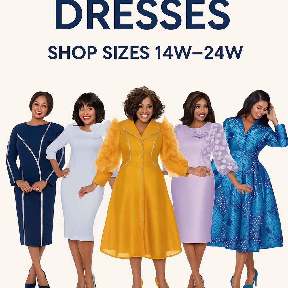 Nubiano Navy Blue Midi Dress with Rhinestone Bow Detail – Sizes 16W–24W - Picture 6 of 7